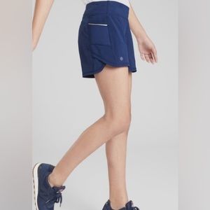 Athleta girl navy shorts